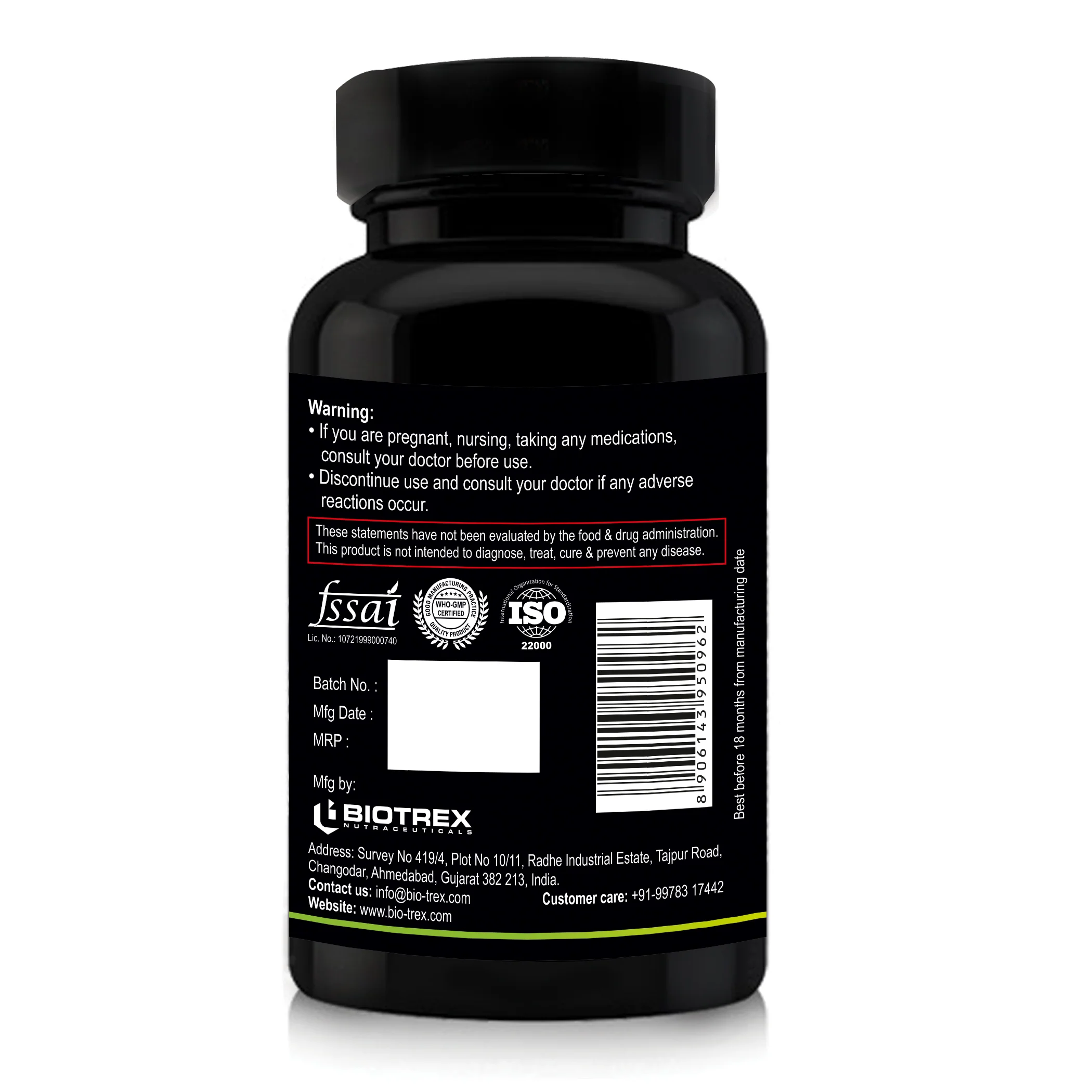 Nutriosys Apple Cider Vinegar 1200mg - 90 Capsules - Image 3