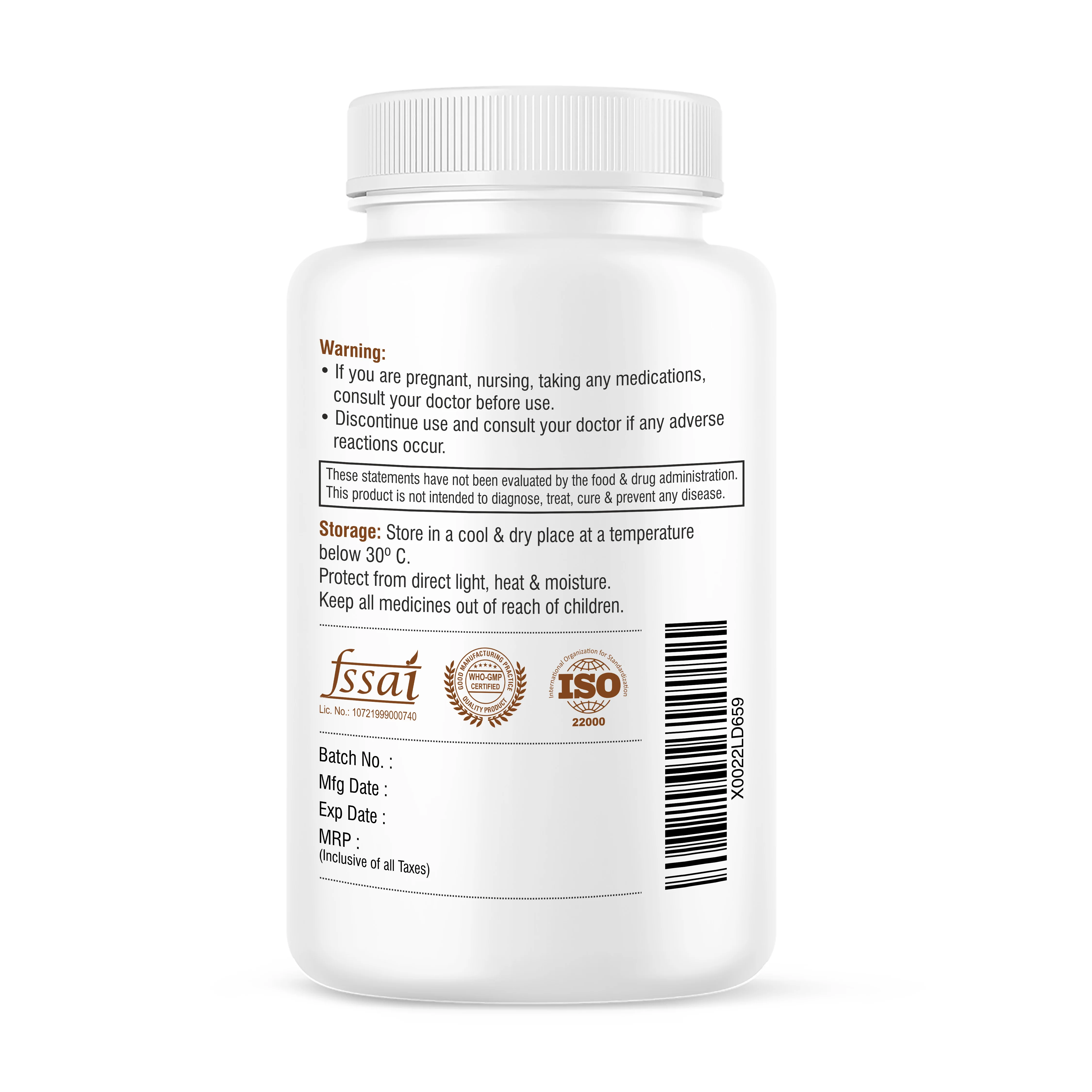 Biotrex Chitosan 1050mg-90 Non Vegetarian Capsules - Image 4