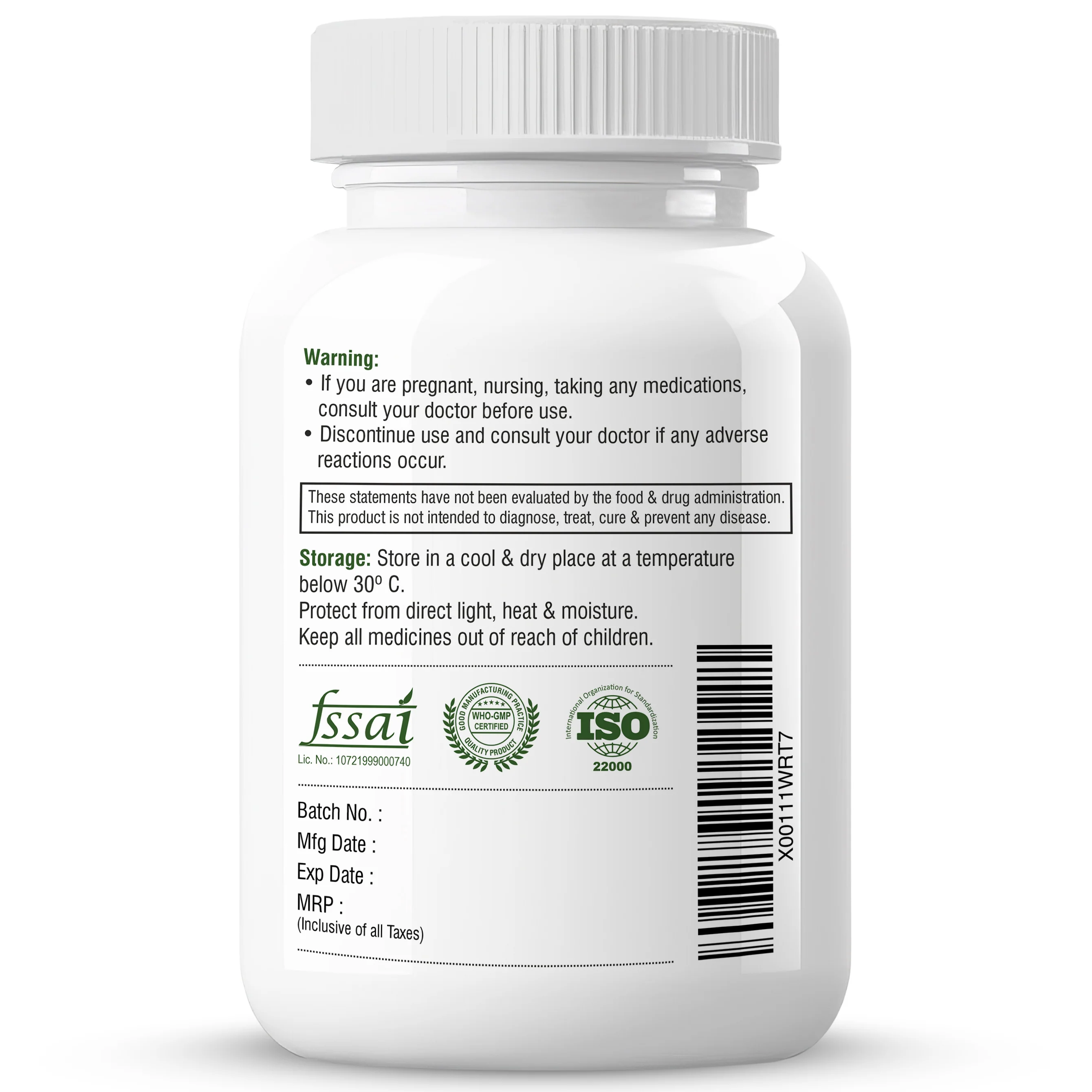 Biotrex Dandelion 500mg - 60 Capsules, Antioxidant, Detoxifies Liver, Digestive Aid - Image 8