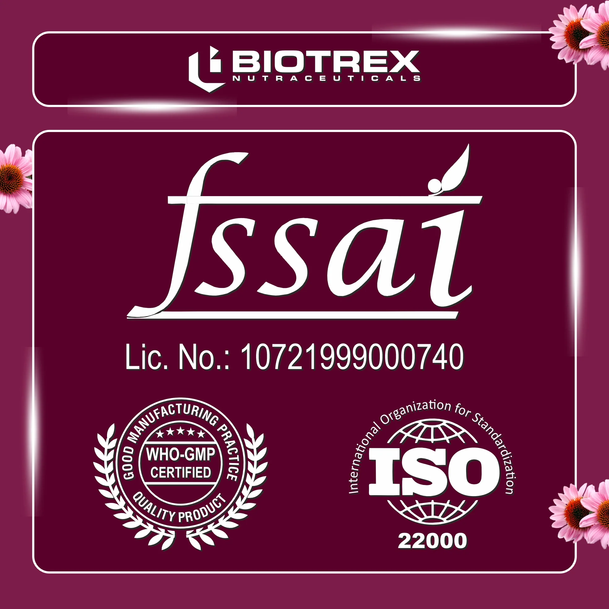 Biotrex Echinacea 400mg - 60 Capsules - Image 6