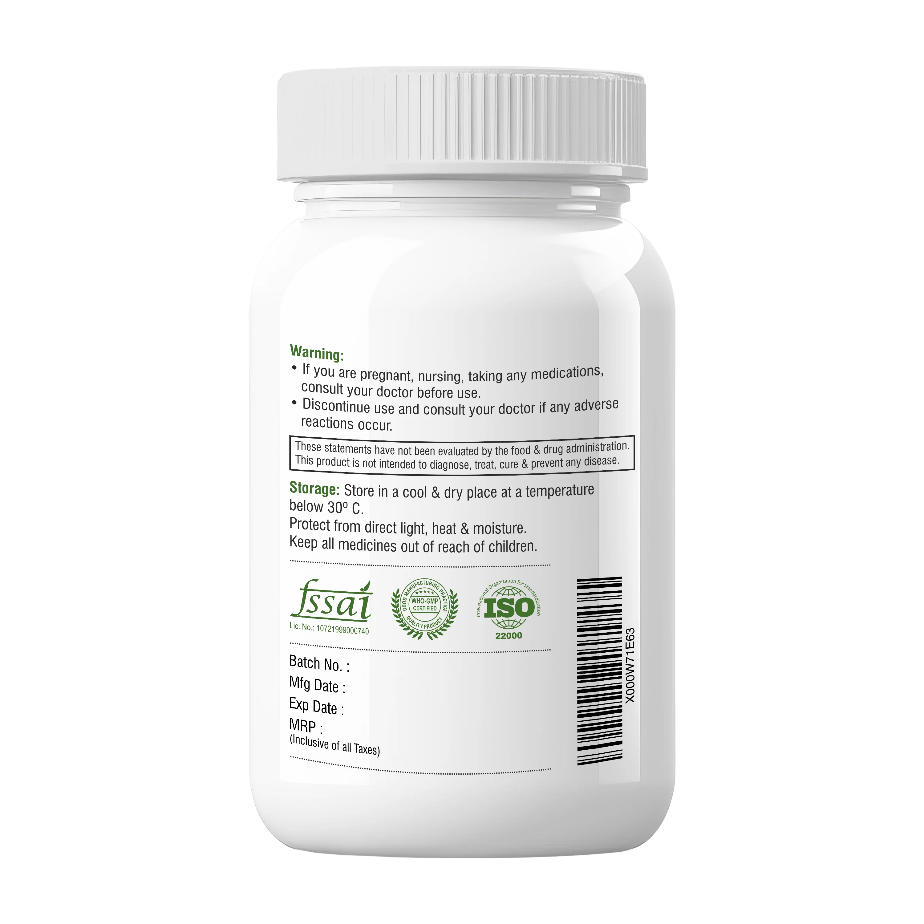 Biotrex Garlic 500mg - 60 Capsules - Image 3