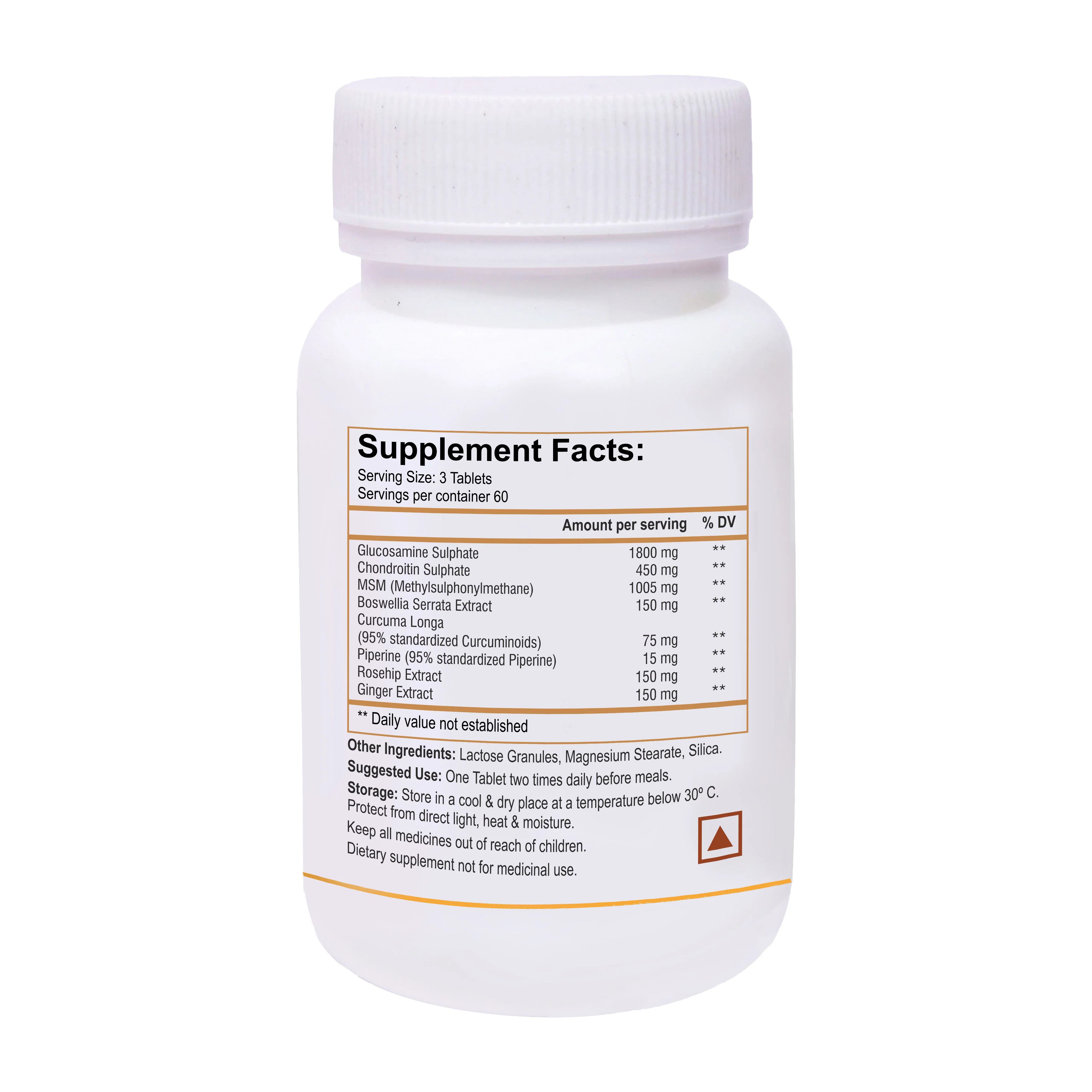 Biotrex Glucowell Gold 1800mg - 60 Tablets - Image 2