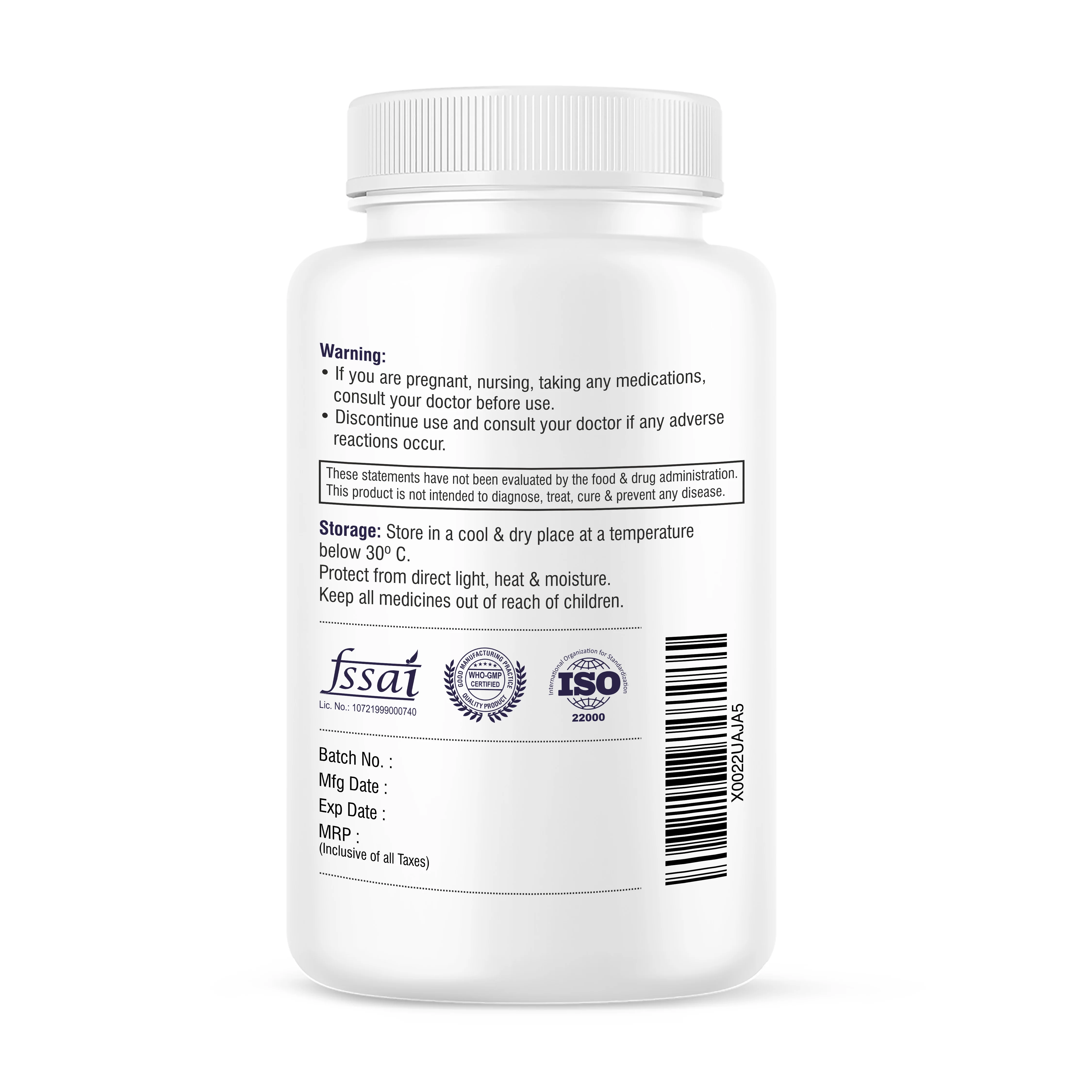 Biotrex L-Lysine 500mg, From L-Lysine Monohydrochloride, Healthy Immune Function - 120 Tablets - Image 3