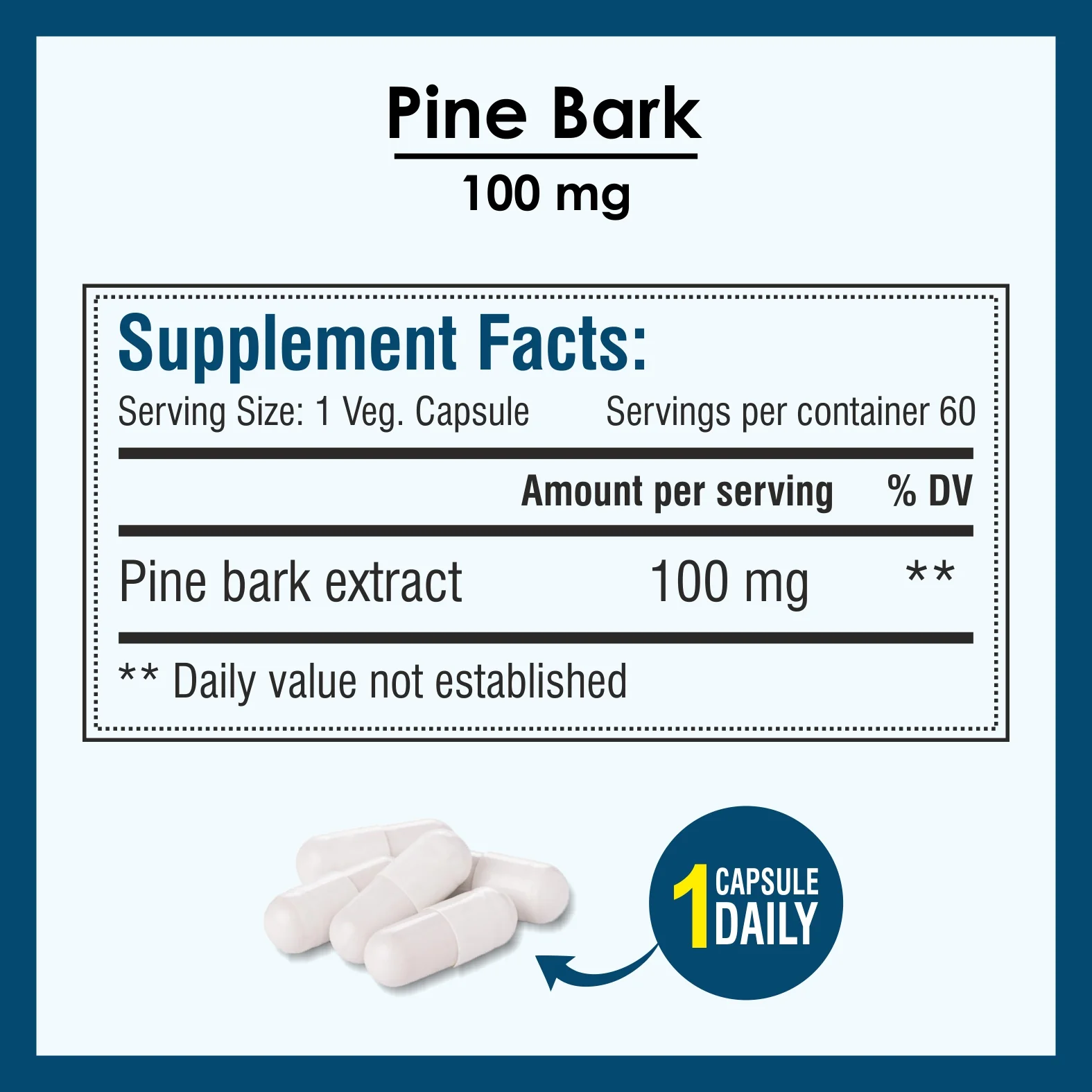 Biotrex Pine Bark 100mg - 60 Capsules - Image 4