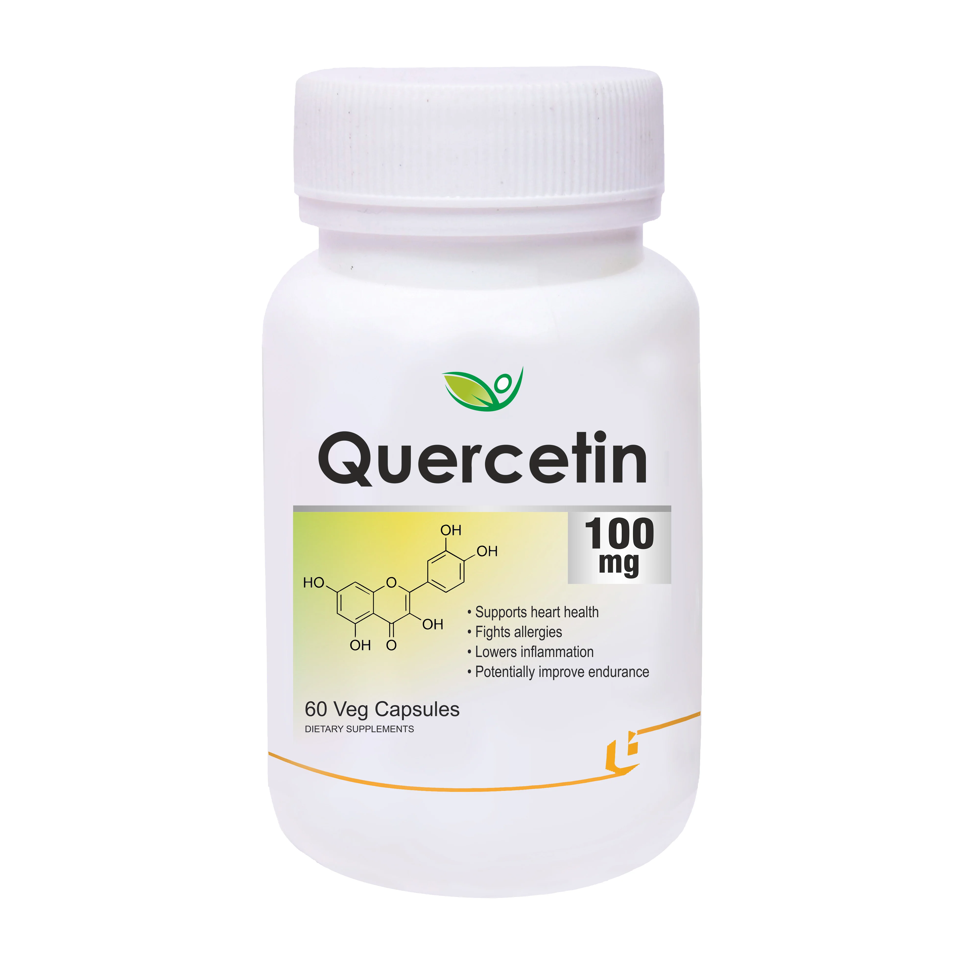 Biotrex Quercetin 100mg - 60 Capsules Cardiovascular Health, Anti-Inflammatory Effects, Anti-Inflammatory Effects & Immune System Support