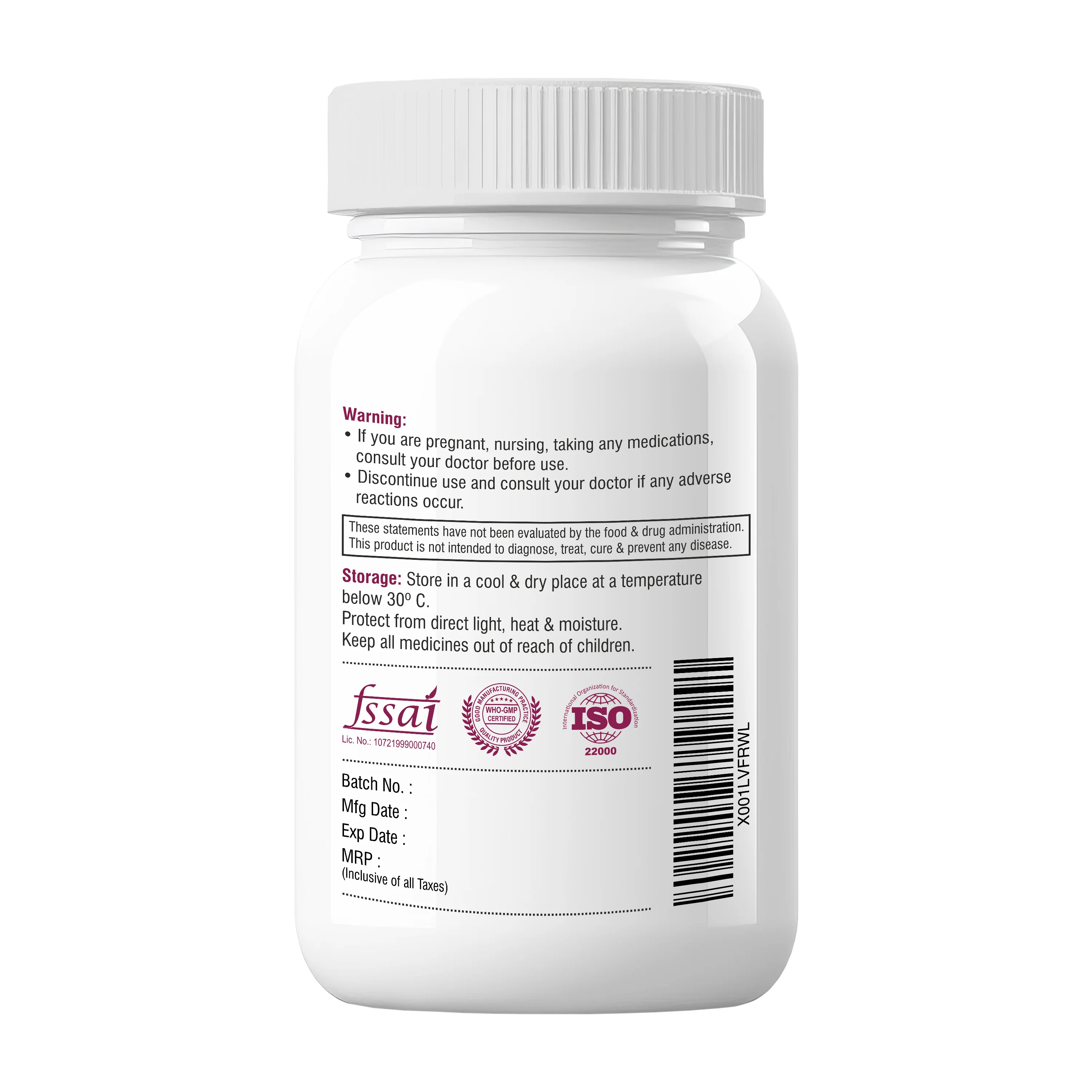 Biotrex Resveratrol 250mg - 60 Capsules - Image 3
