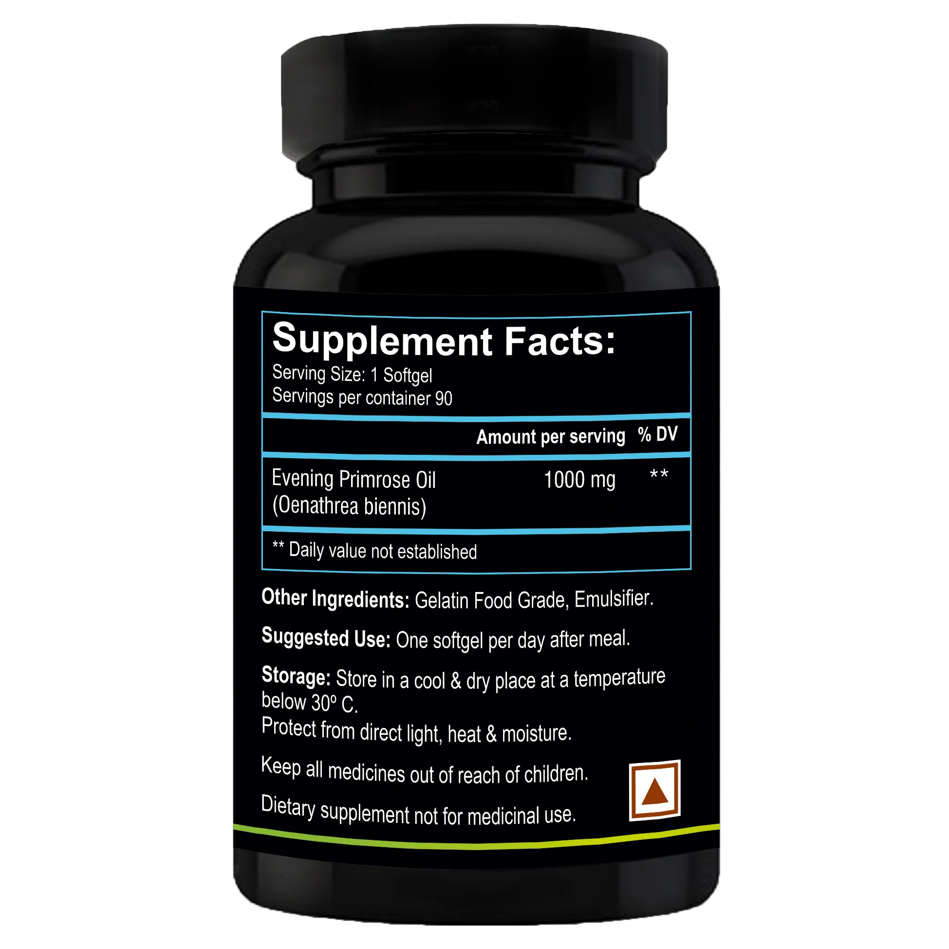 Nutriosys Evening Primrose Oil 1000mg - 90 Softgels - Image 7