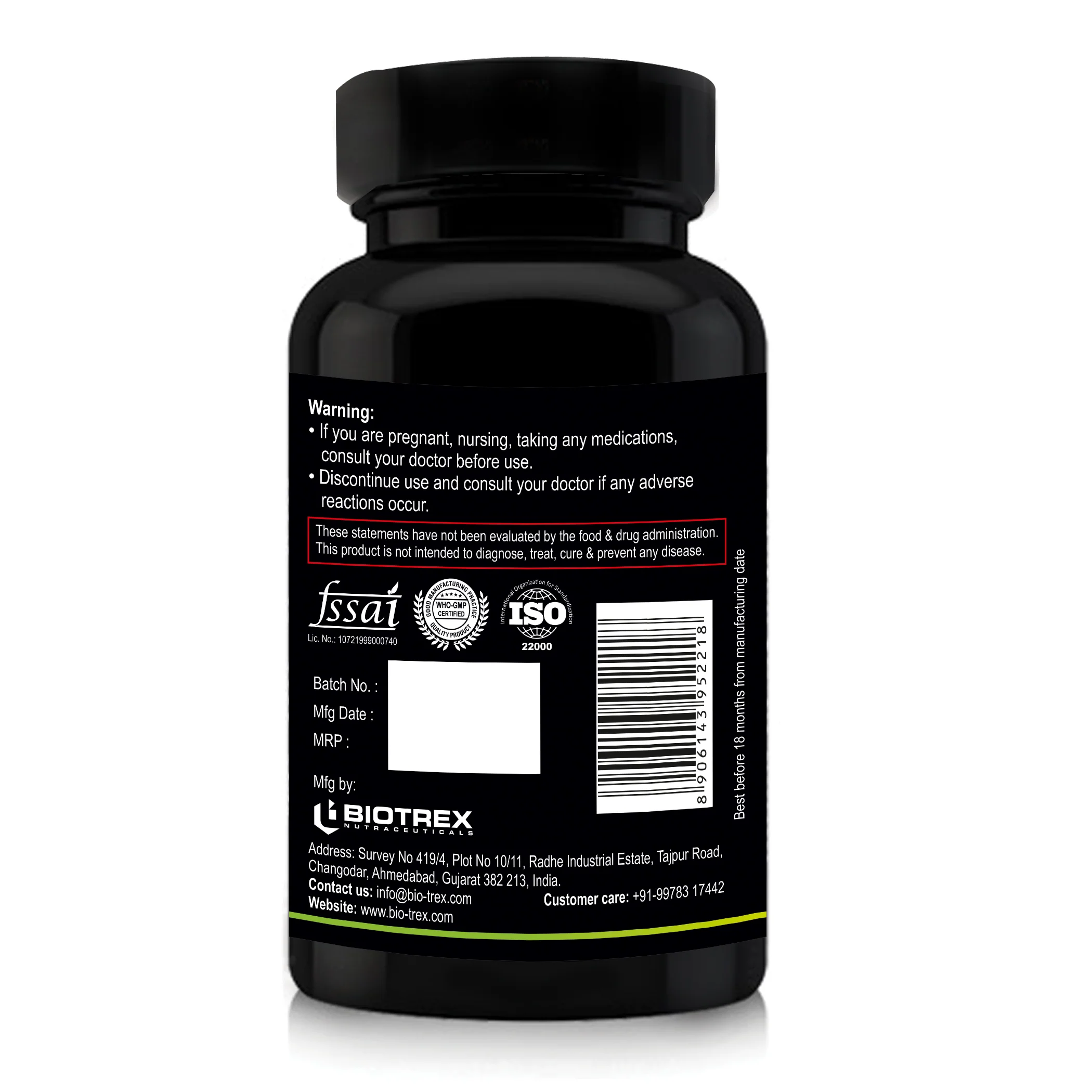 Nutriosys Isabgol 500mg - 90 Capsules - Image 3